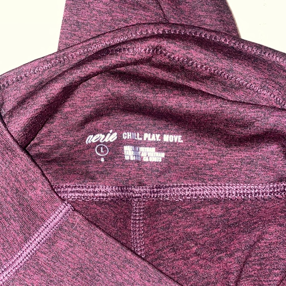 🪿Cozy Dark Red Aerie leggings! - Picture 8 of 8